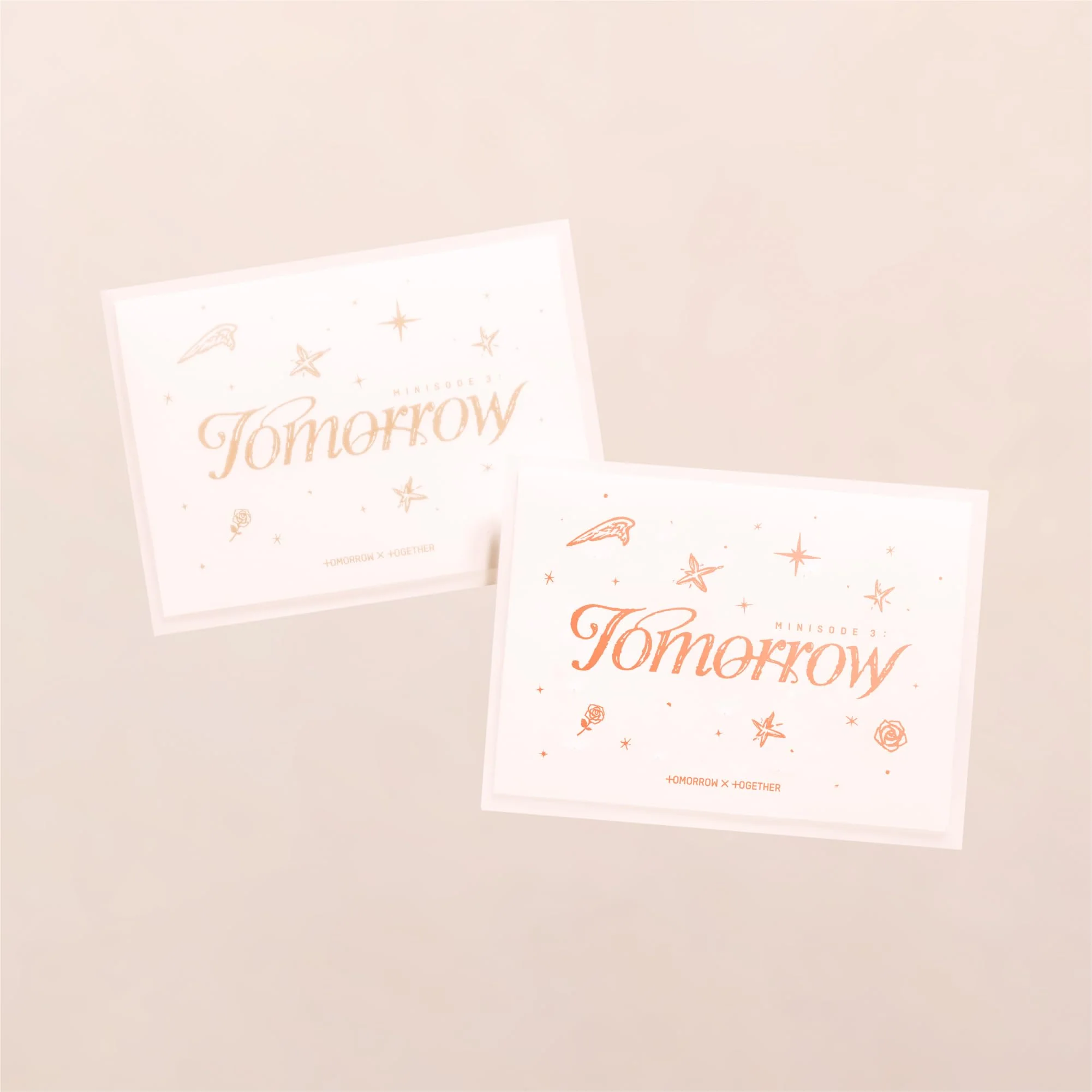 TOMORROW X TOGETHER (TXT) - MINISODE 3: TOMORROW (WEVERSE ALBUMS VER.) A VERSION (Beige)