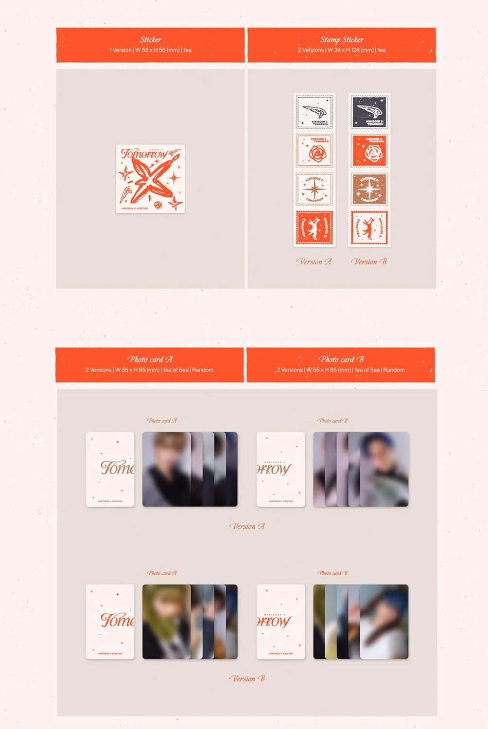 TOMORROW X TOGETHER (TXT) - MINISODE 3: TOMORROW (WEVERSE ALBUMS VER.) A VERSION (Beige) - Image 5