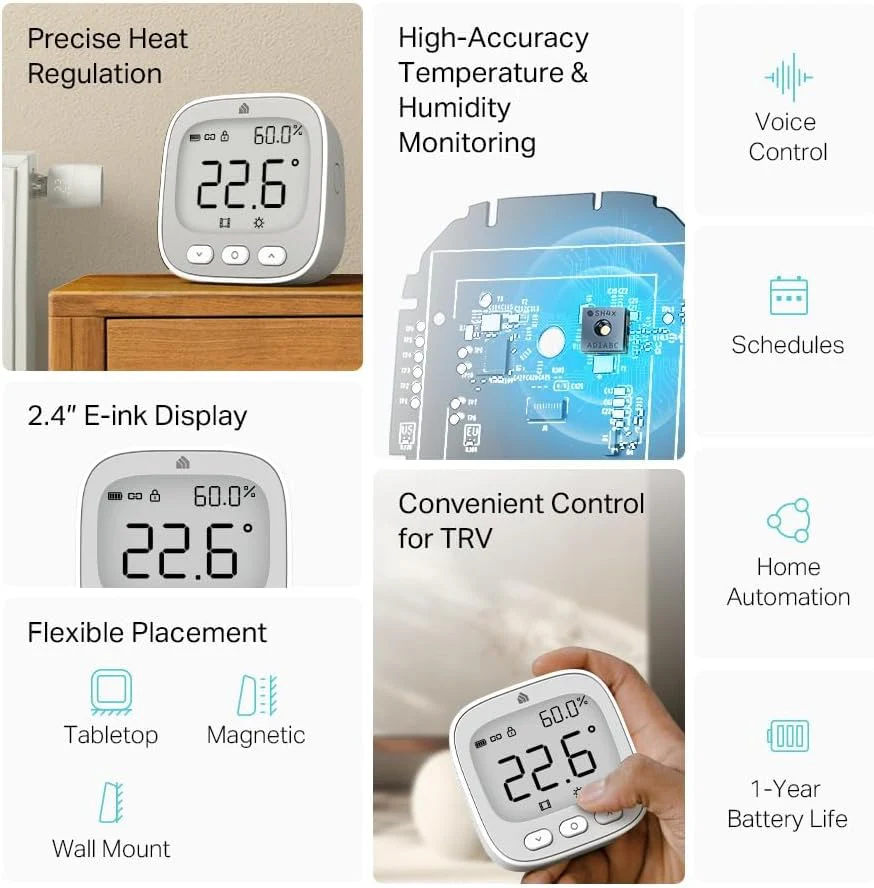 Kasa Smart Ke110 V1 - Smart Thermostat - Wireless - 868 - 922 Mhz - Image 2