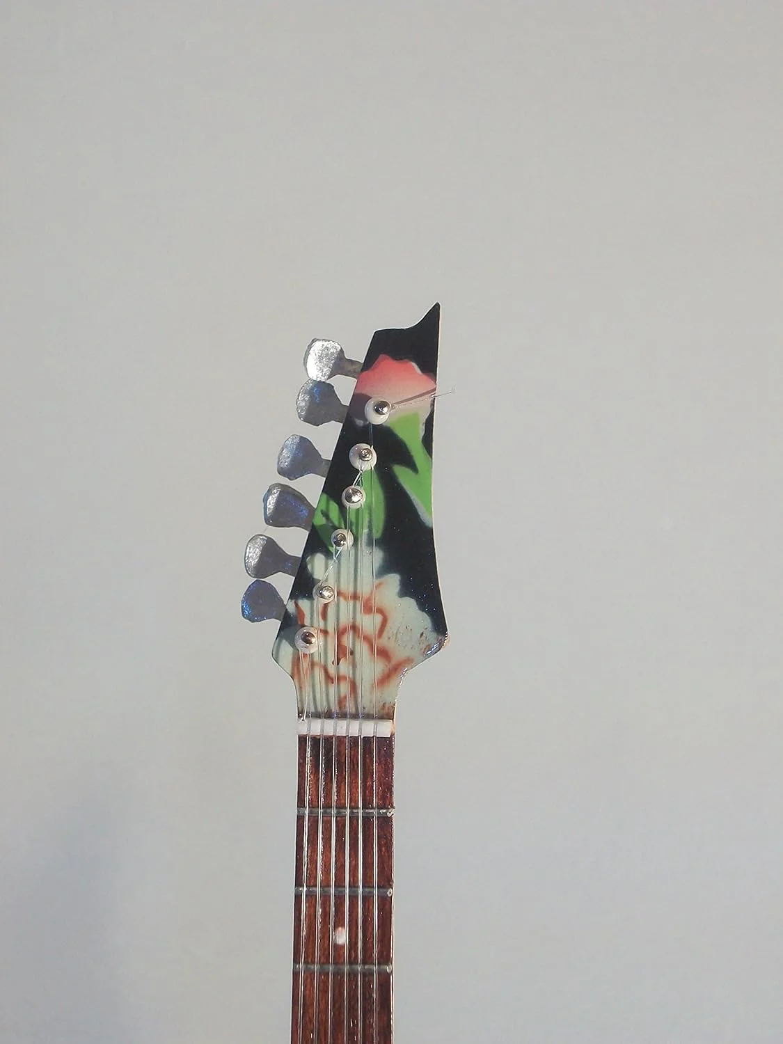 Mini Chitarra Replica Ibanez Neoibanez Flower Cut - Image 2