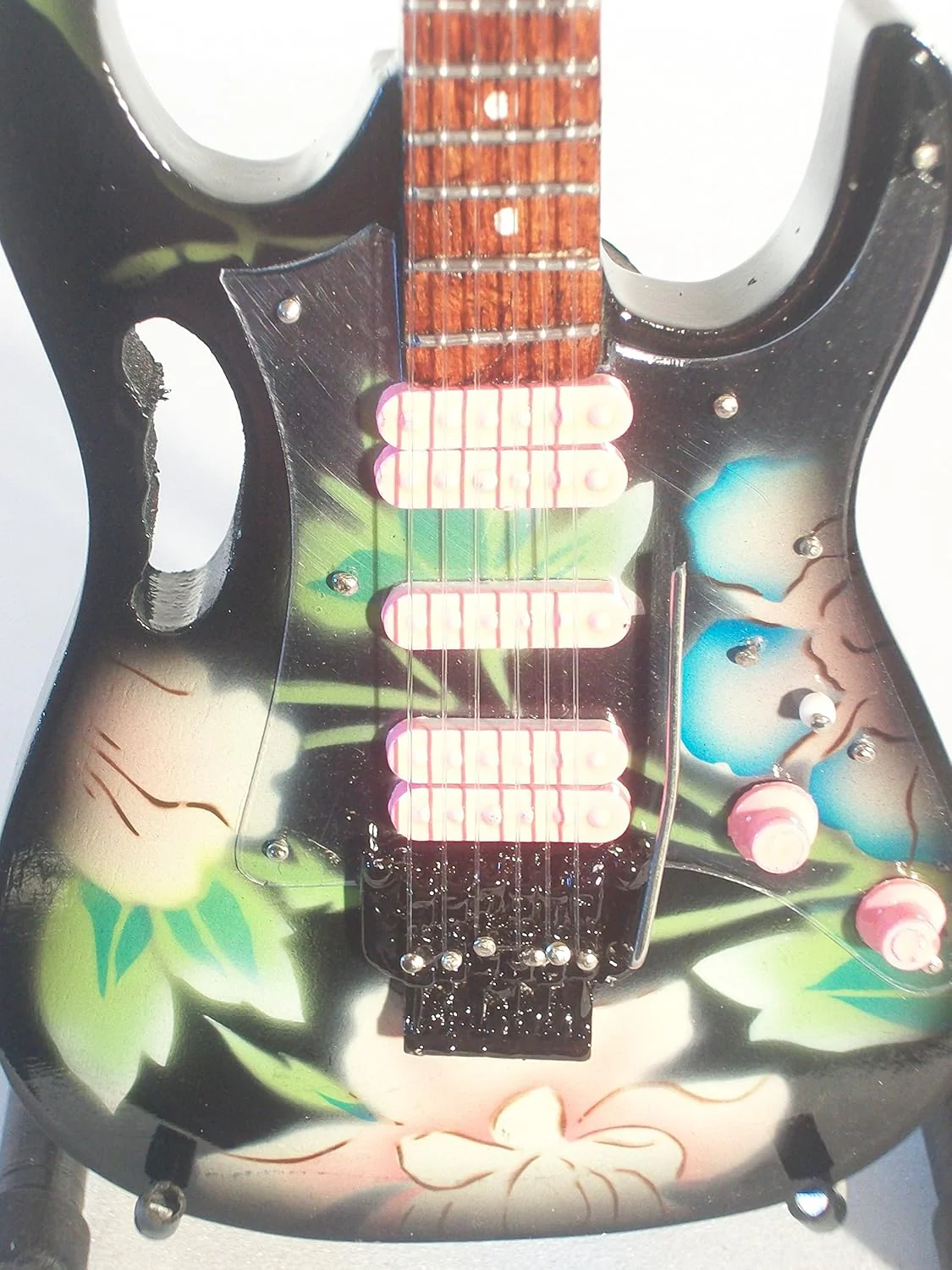 Mini Chitarra Replica Ibanez Neoibanez Flower Cut - Image 3