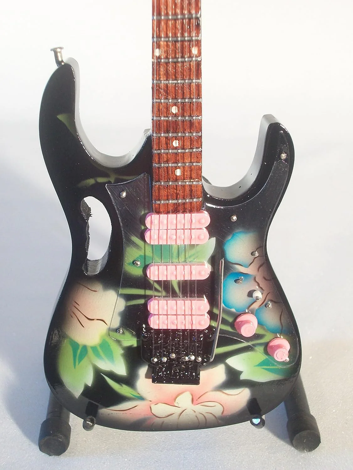 Mini Chitarra Replica Ibanez Neoibanez Flower Cut - Image 4