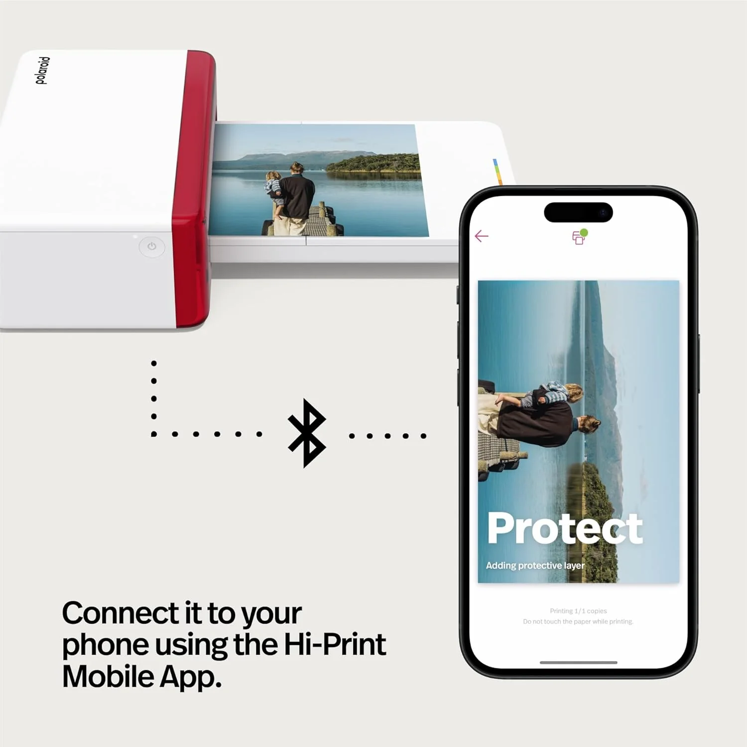 Polaroid Hi-Print 4×6 (10x15cm) Bluetooth Photo Printer - Image 4