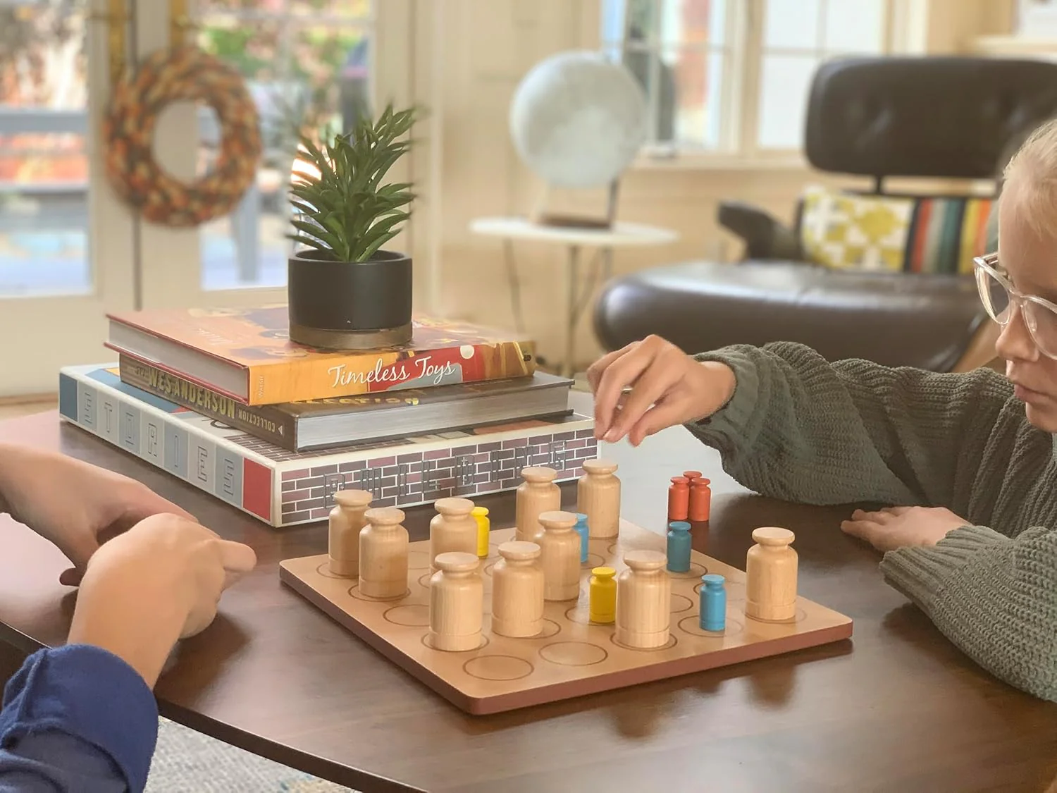 Roo Games KLOAK - All Wooden Strategy Board Games for Adults & Kids, 2-4 Players, Family Games, Popular Games for Ages 8+, Stimulates Critical Thinking, Durable Hardwood Components - Image 2