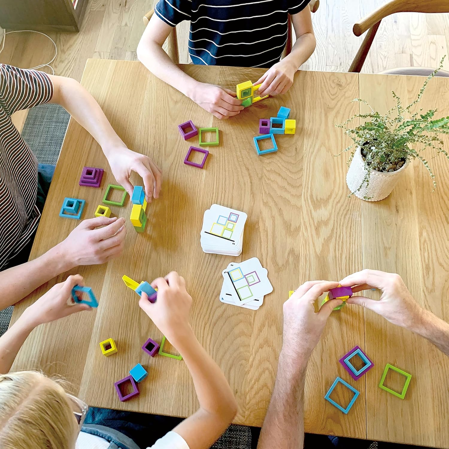 Roo Games Frame Game - Beautiful All Wooden Design, Montessori Inspired, Safe & Durable, Water-based Paints - Perfect Board Games for Adults, Family Games, Family Card Games - Ages 8+ - Image 6