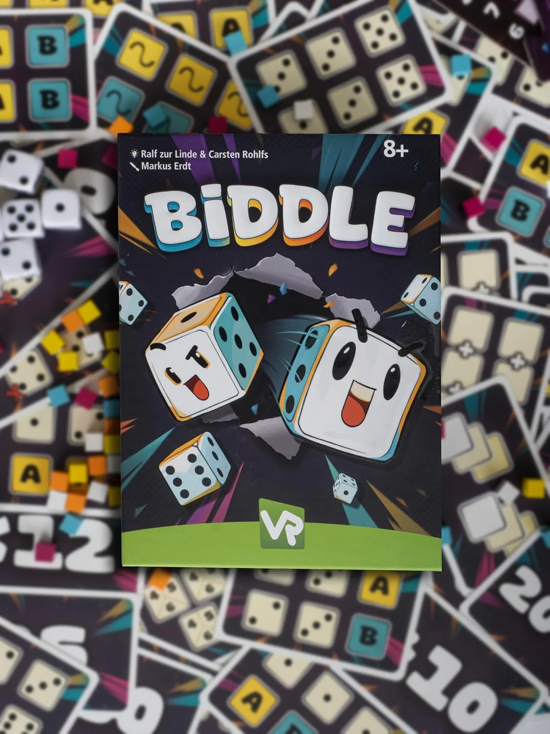 Biddle Semi-Cooperative Bluffing and Betting Card Game, for 2–5 Players, Ages 8+ - Image 3