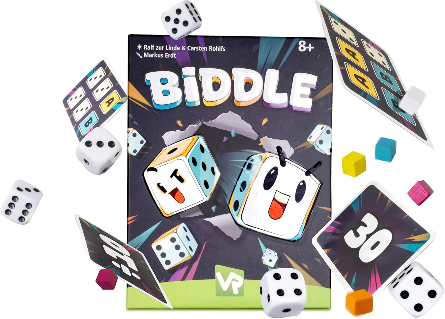 Biddle Semi-Cooperative Bluffing and Betting Card Game, for 2–5 Players, Ages 8+ - Image 4