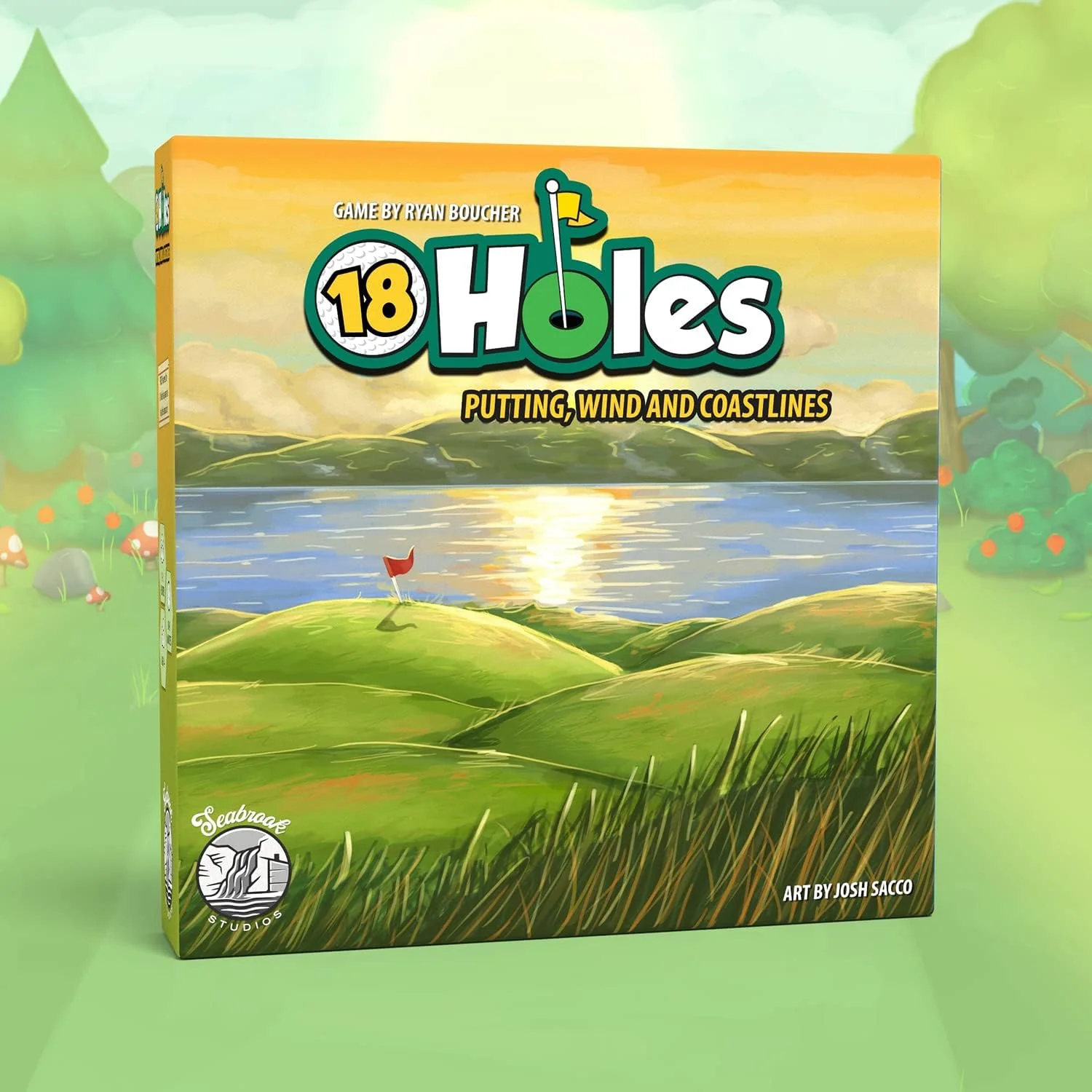 18 Holes: Putting, Wind & Coastlines Expansion - Golf Course Board Game, Seabrook Studios, for 1st & 2nd Editions - Image 4