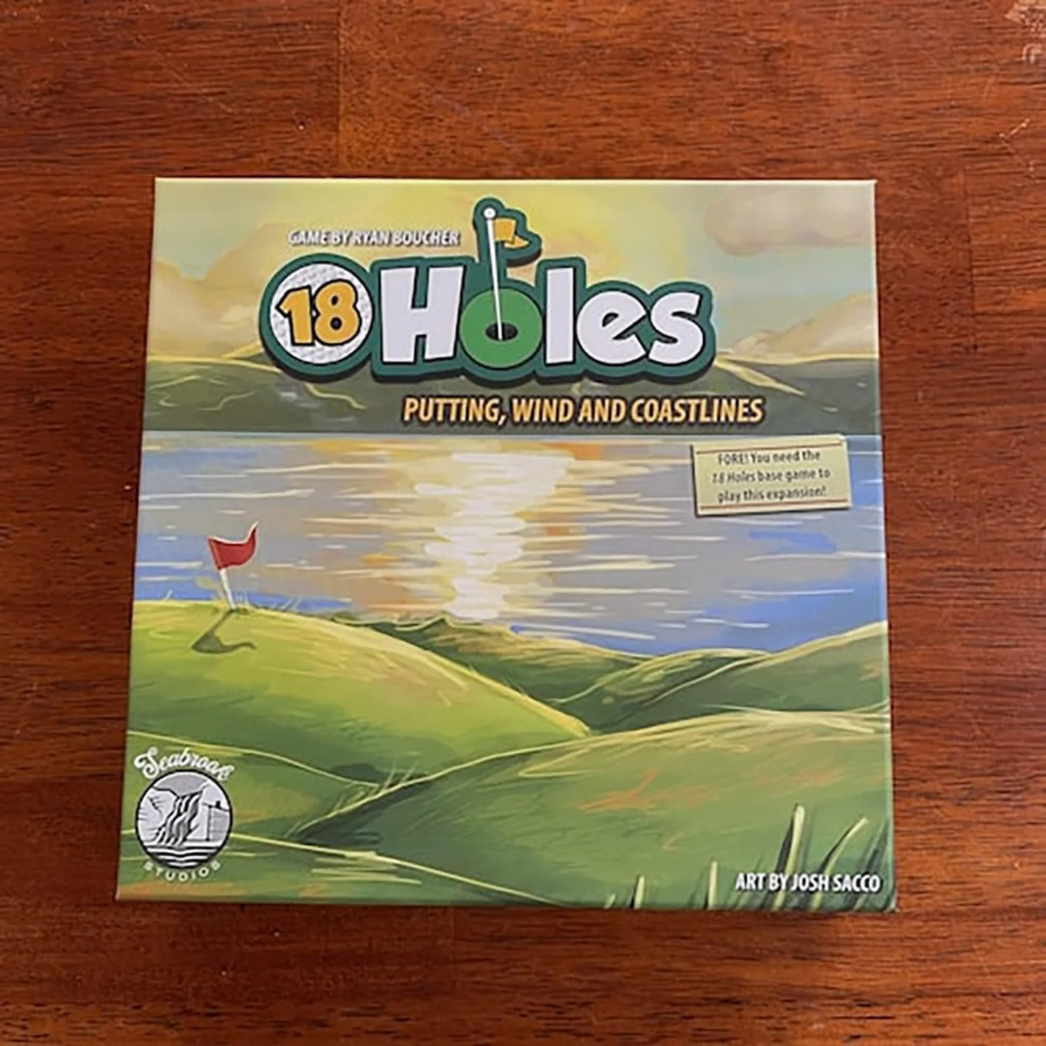 18 Holes: Putting, Wind & Coastlines Expansion - Golf Course Board Game, Seabrook Studios, for 1st & 2nd Editions - Image 5