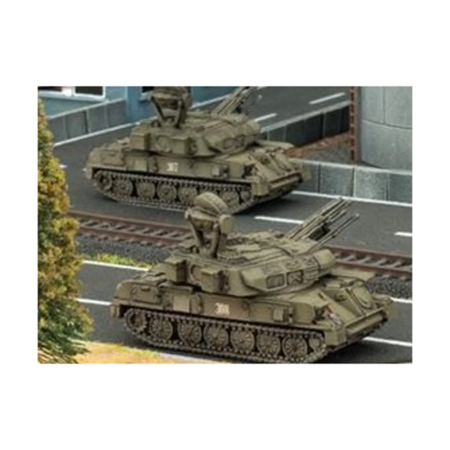 Flames of War Team Yankee Soviet ZSU-23-4 Shilka AA Platoon ~ MAR