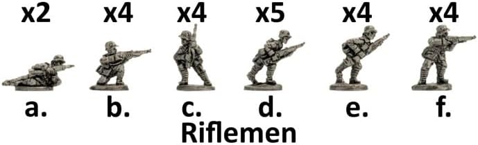 Flames of War Infantry Platoon: German Infanterie, 2020, 14+, 156+, Classic, Unisex, Plastic, Assembly Required, 12 Units, English - Image 4