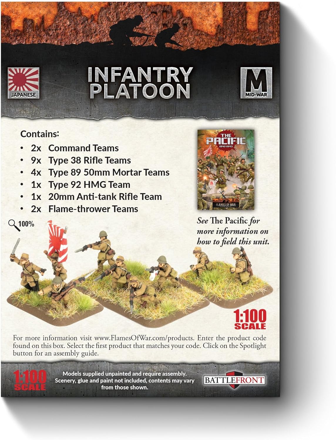 Infantry Platoon (x64 Figures - Image 2