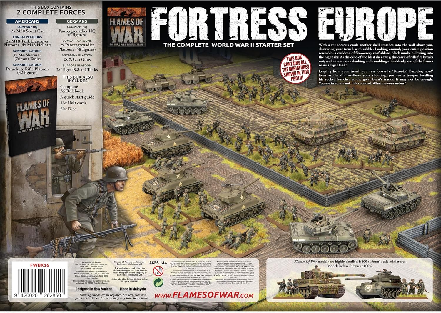 Flames of War - Fortress Europe- Starter Set - FWBX16 - Image 4