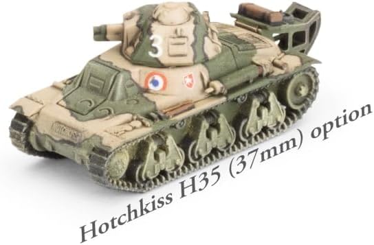 Flames of War: FRX09 H35 / H39 Hotchkiss Tank Platoon (x5 Plastic - Image 2