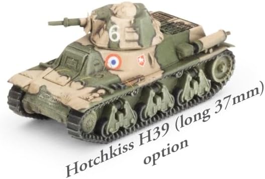 Flames of War: FRX09 H35 / H39 Hotchkiss Tank Platoon (x5 Plastic - Image 4