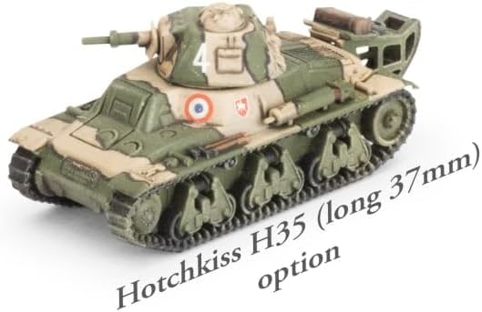 Flames of War: FRX09 H35 / H39 Hotchkiss Tank Platoon (x5 Plastic - Image 5