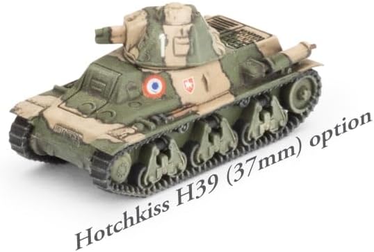 Flames of War: FRX09 H35 / H39 Hotchkiss Tank Platoon (x5 Plastic - Image 7