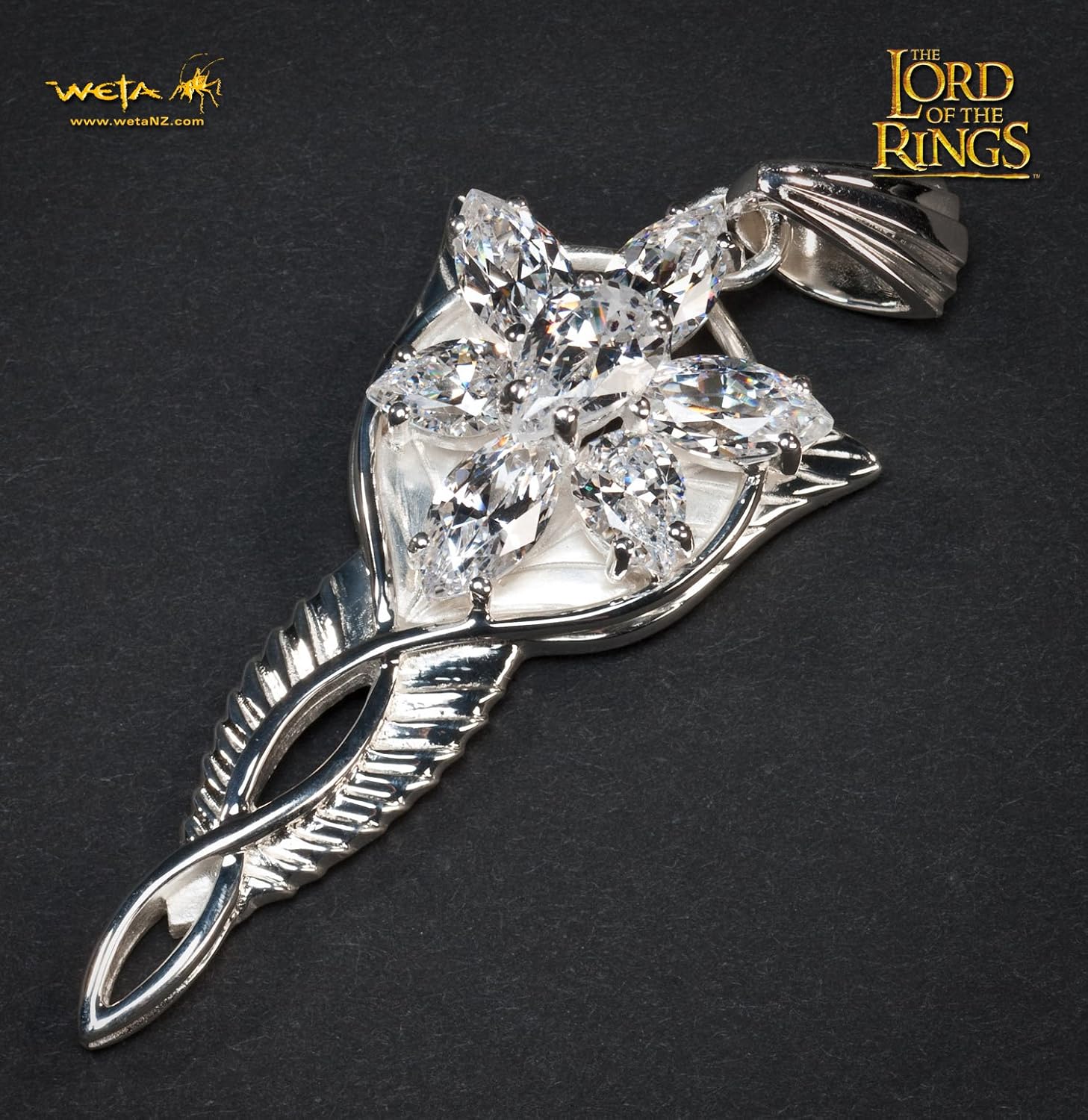 Weta Workshop The Lord of The Rings Evenstar Sterling Silver Replica Anhänger - Image 3