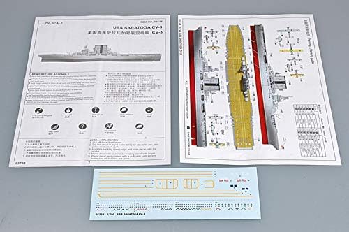 Trumpeter 05738 Modelbouwset USS Saratoga CV-3 - Image 4