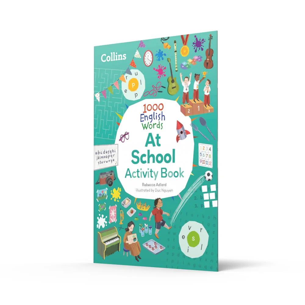 Collins 1000 English Words Activity Book: At school - Image 2
