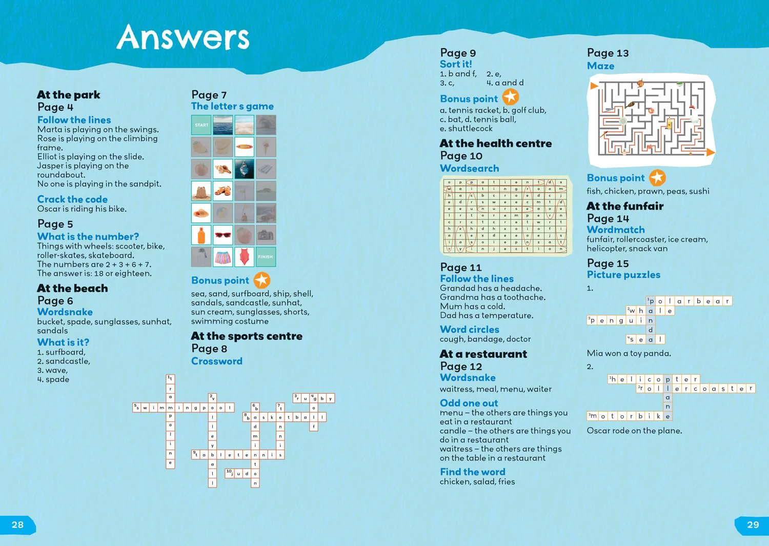 Collins 1000 English Words Activity Book: Places we go - Image 6