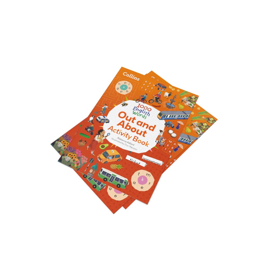 Collins 1000 English Words Activity Book: Out and about - Image 4