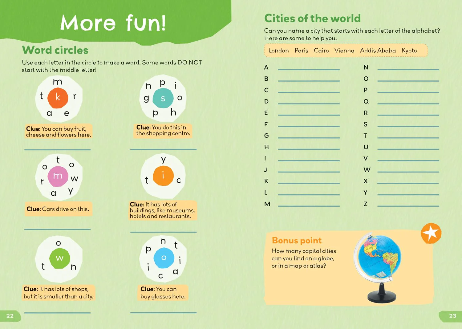 Collins 1000 English Words Activity Book: Out and about - Image 5