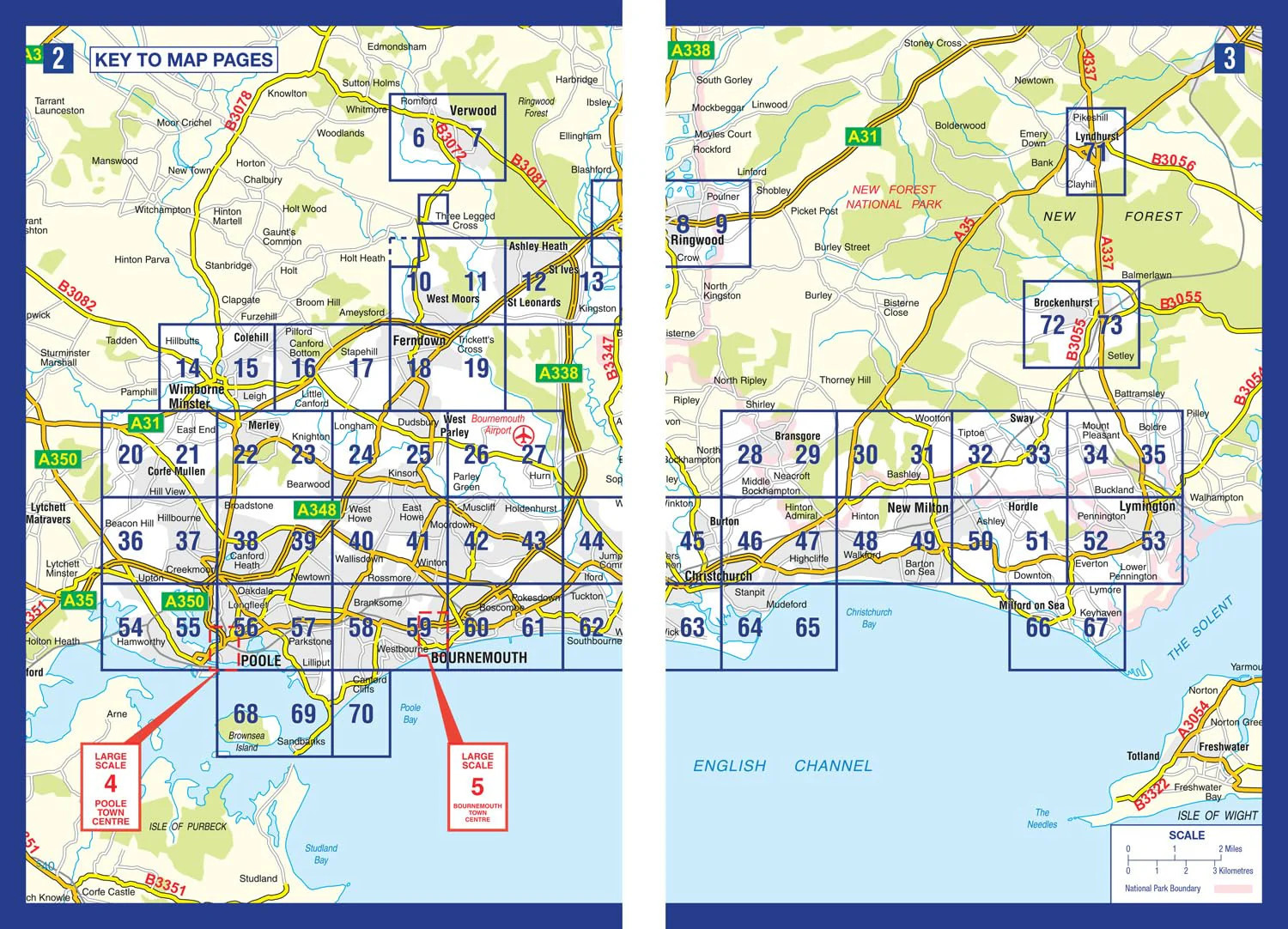 Bournemouth A-Z Street Atlas: Navigate your way around Bournemouth with ease using trusted mapping (A5 - Image 3