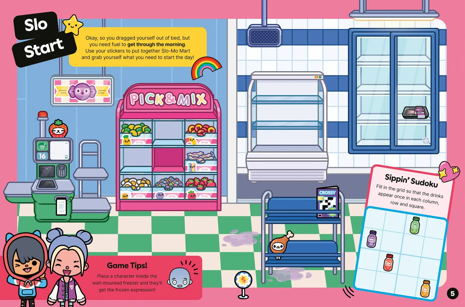 Toca Boca Sticker Book: Welcome To Toca Boca!: an official sticker book for fans of the Top 3 iPad app for kids. Perfect for children aged 8, 9, 10, 11, 12. NEW for 2026! - Image 4