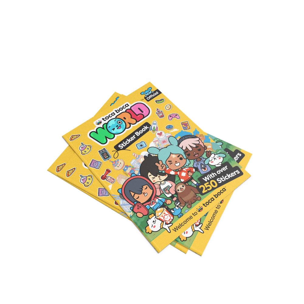 Toca Boca Sticker Book: Welcome To Toca Boca!: an official sticker book for fans of the Top 3 iPad app for kids. Perfect for children aged 8, 9, 10, 11, 12. NEW for 2026! - Image 5