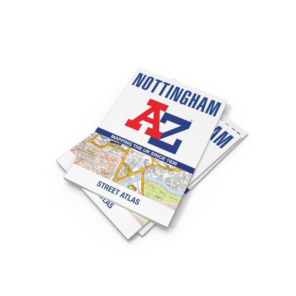 Nottingham A-Z Street Atlas: Navigate your way around Nottingham with ease using trusted mapping (A5 - Image 2