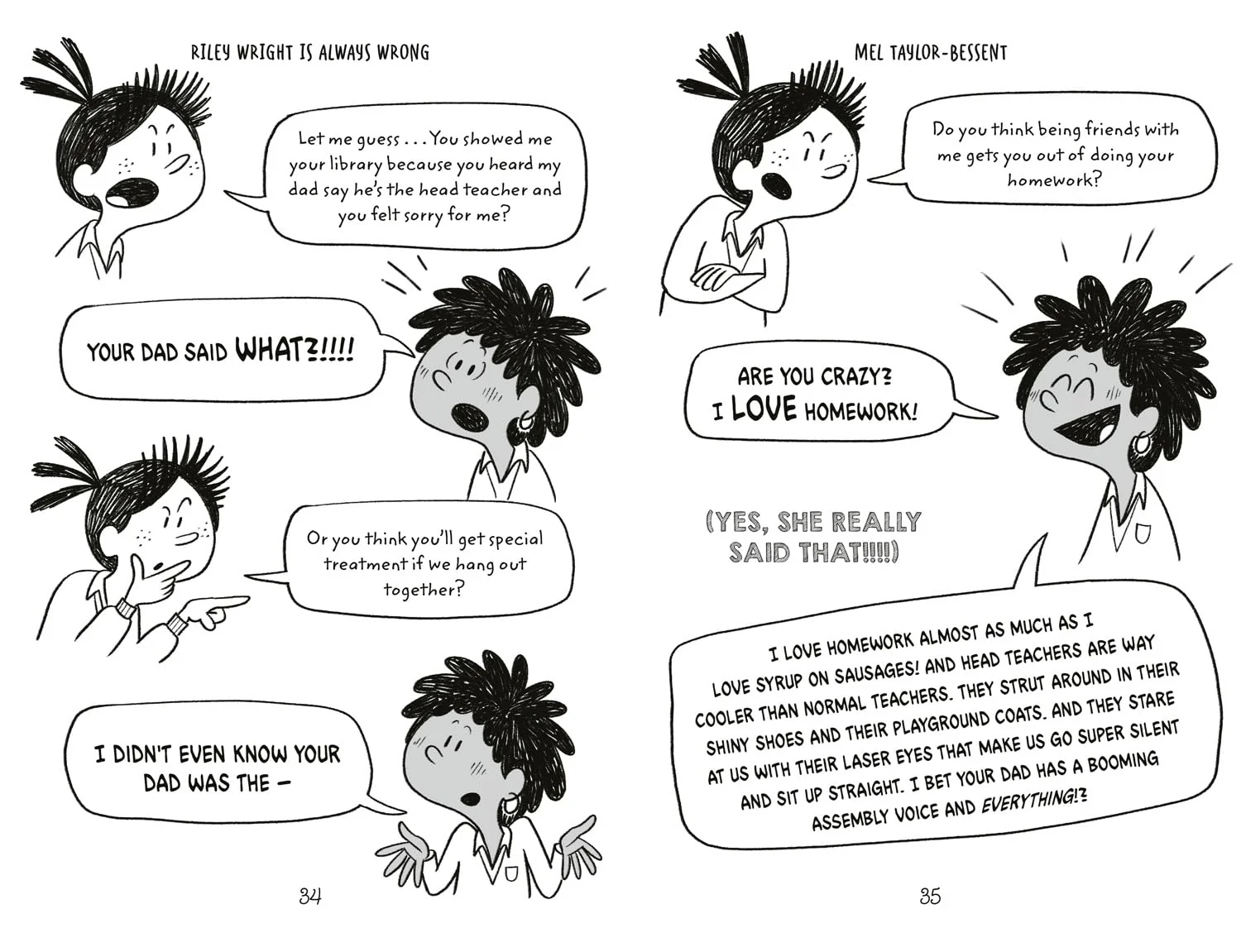 Riley Wright is Always Wrong: A hilarious illustrated series about school, mean girls and BFFs for 7+ readers from the best-selling author of THE CHRISTMAS CARROLLS, new for 2026! - Image 5