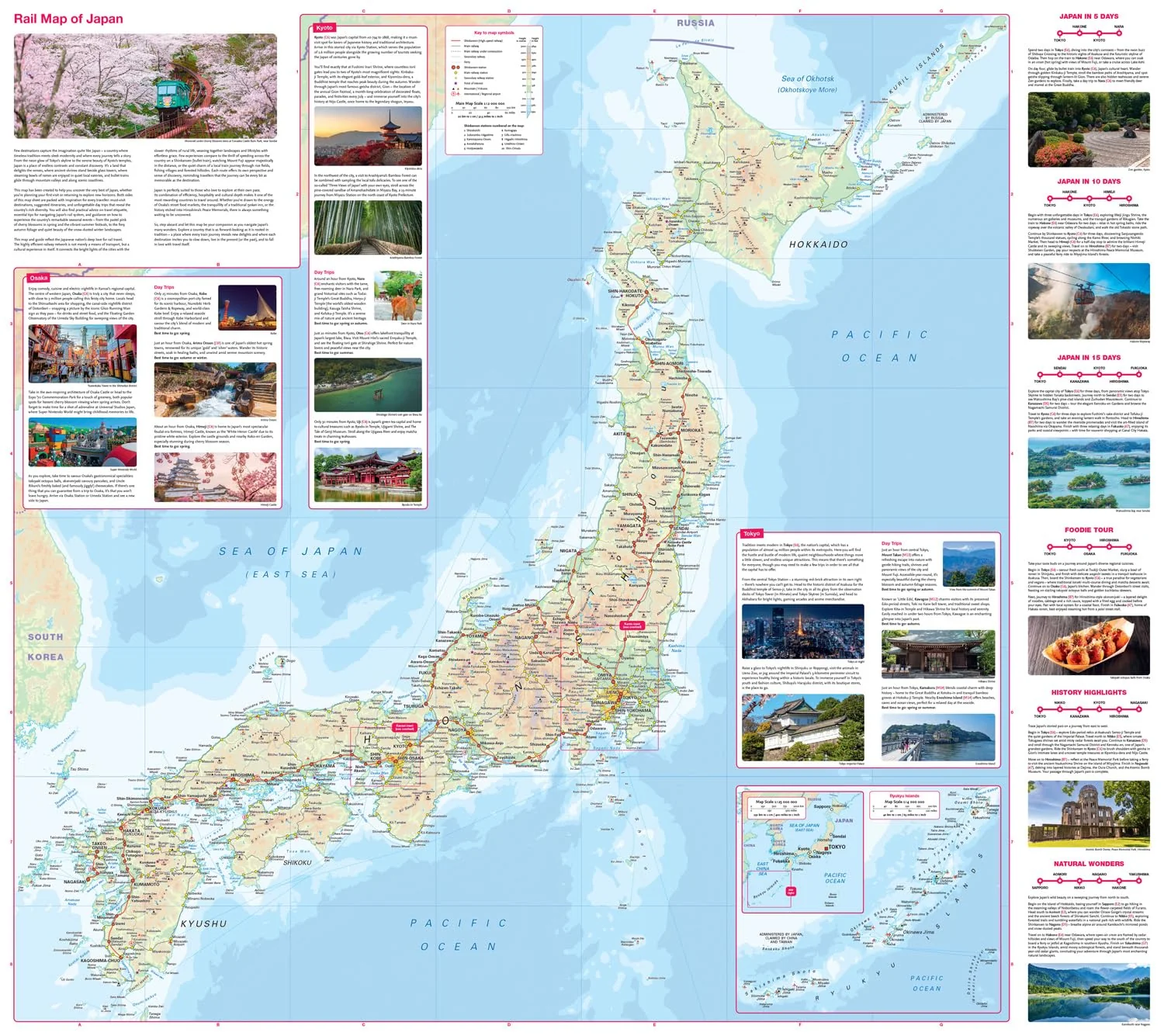 Collins Rail Map of Japan: Plan your flight-free Japanese adventure - Image 4