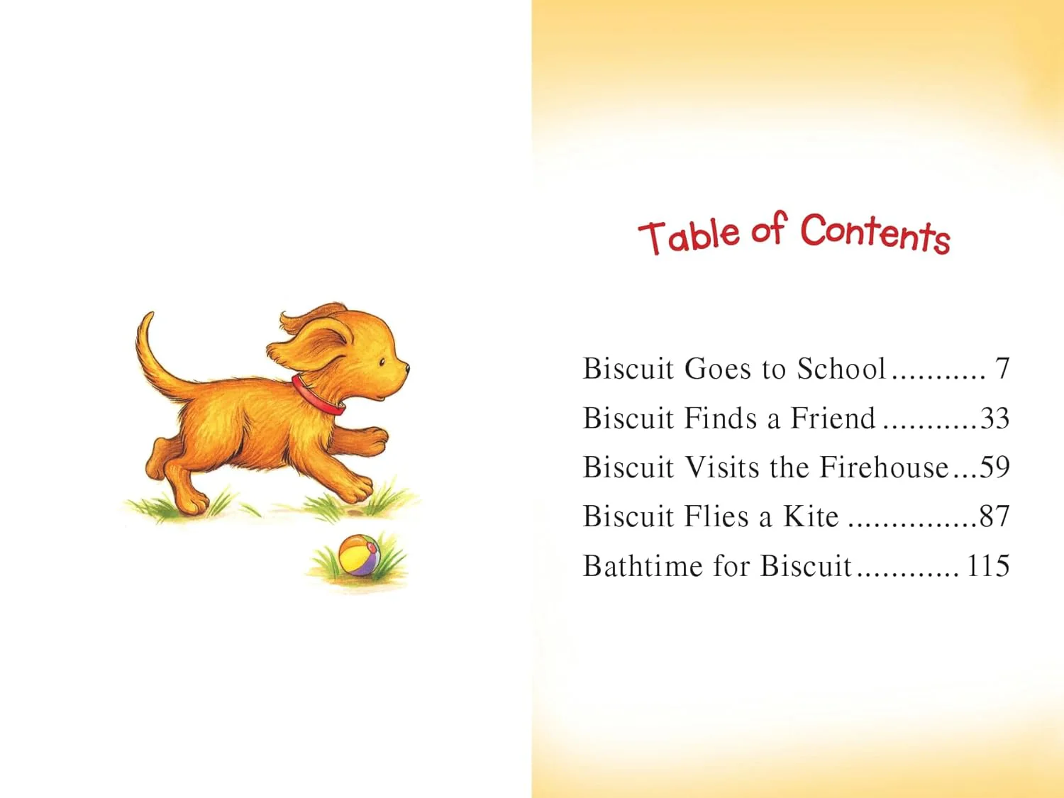 Biscuit: 5 Puppy Tales: Biscuit Goes to School, Biscuit Finds a Friend, Biscuit Visits the Firehouse, Biscuit Flies a Kite, Bathtime for Biscuit - Image 4