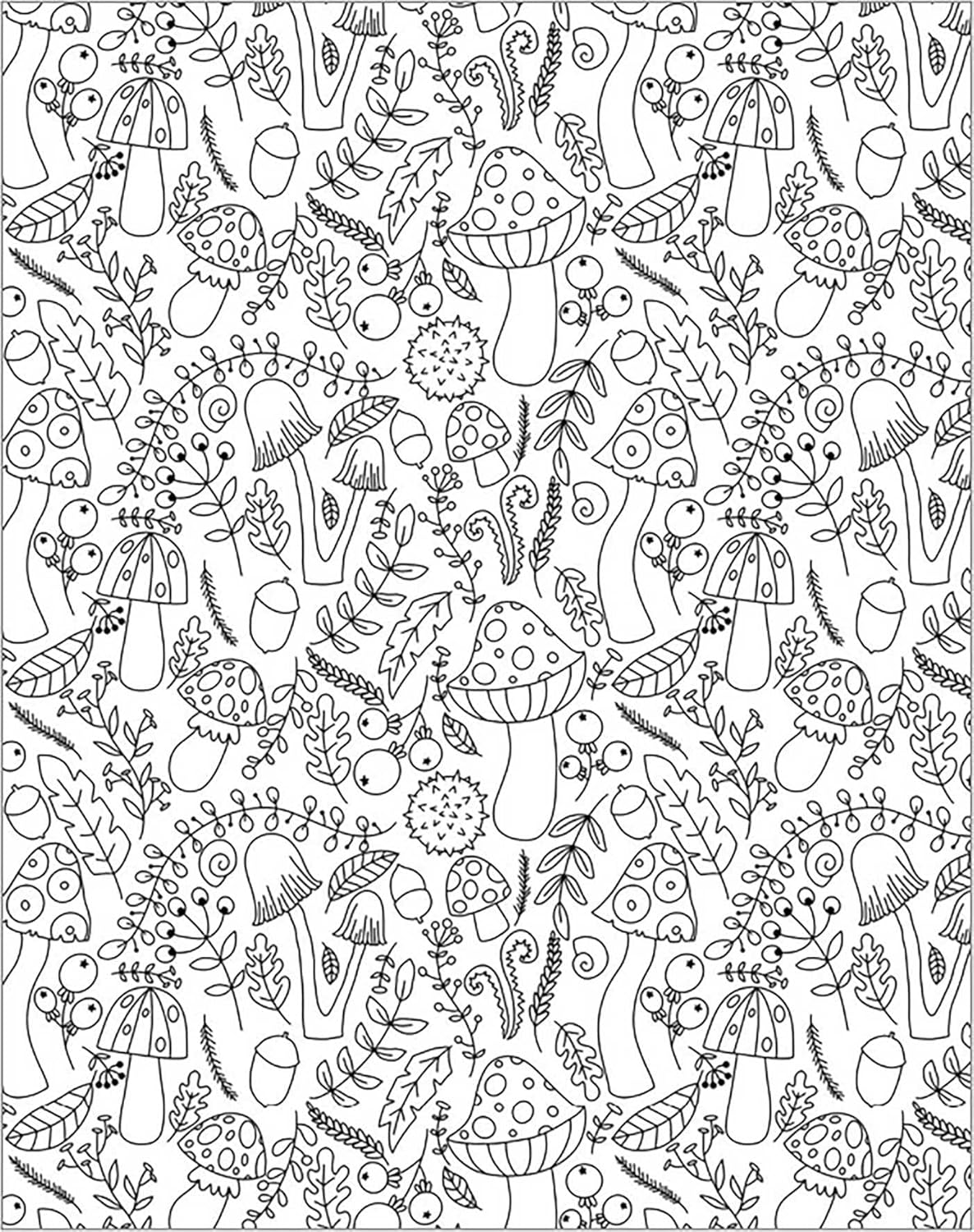 Enchanted Forest: Color-your-own Mindful Poster Art - Image 2