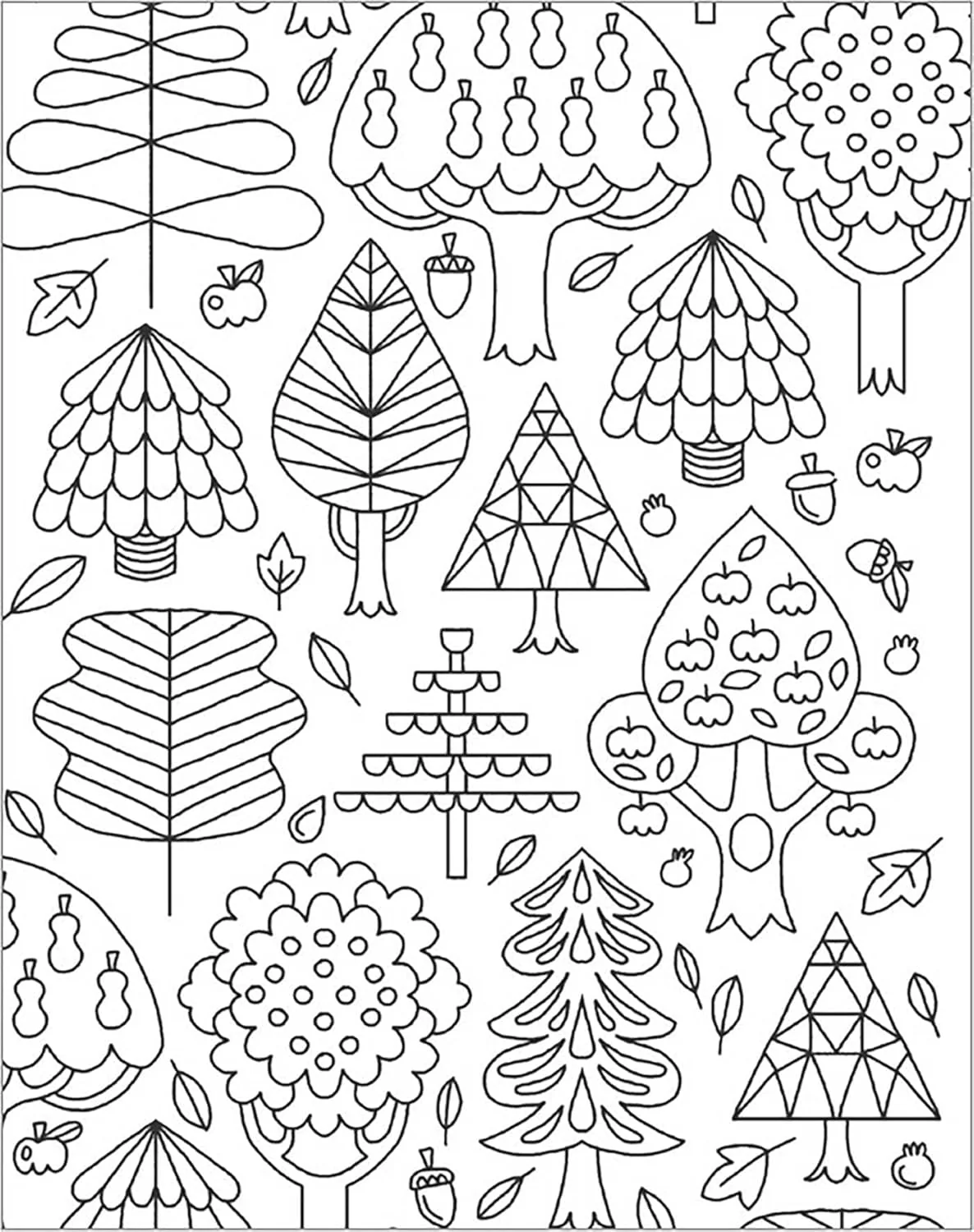 Enchanted Forest: Color-your-own Mindful Poster Art - Image 5