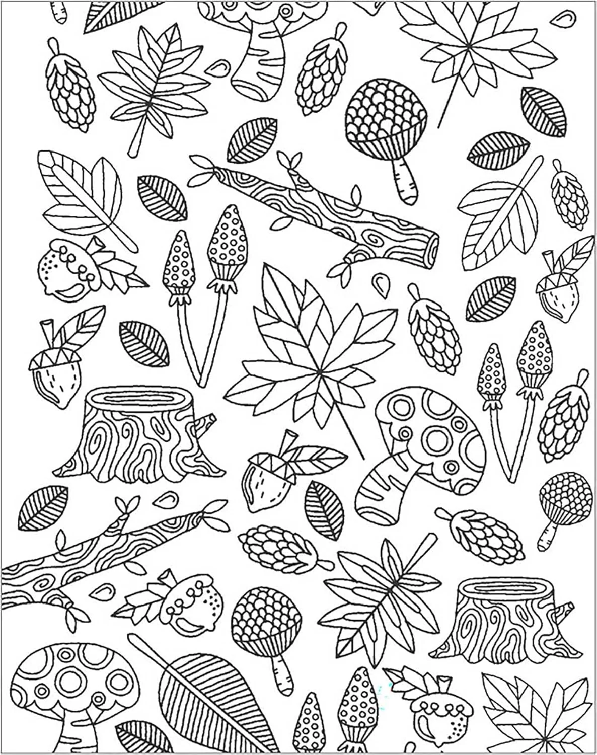 Enchanted Forest: Color-your-own Mindful Poster Art - Image 7