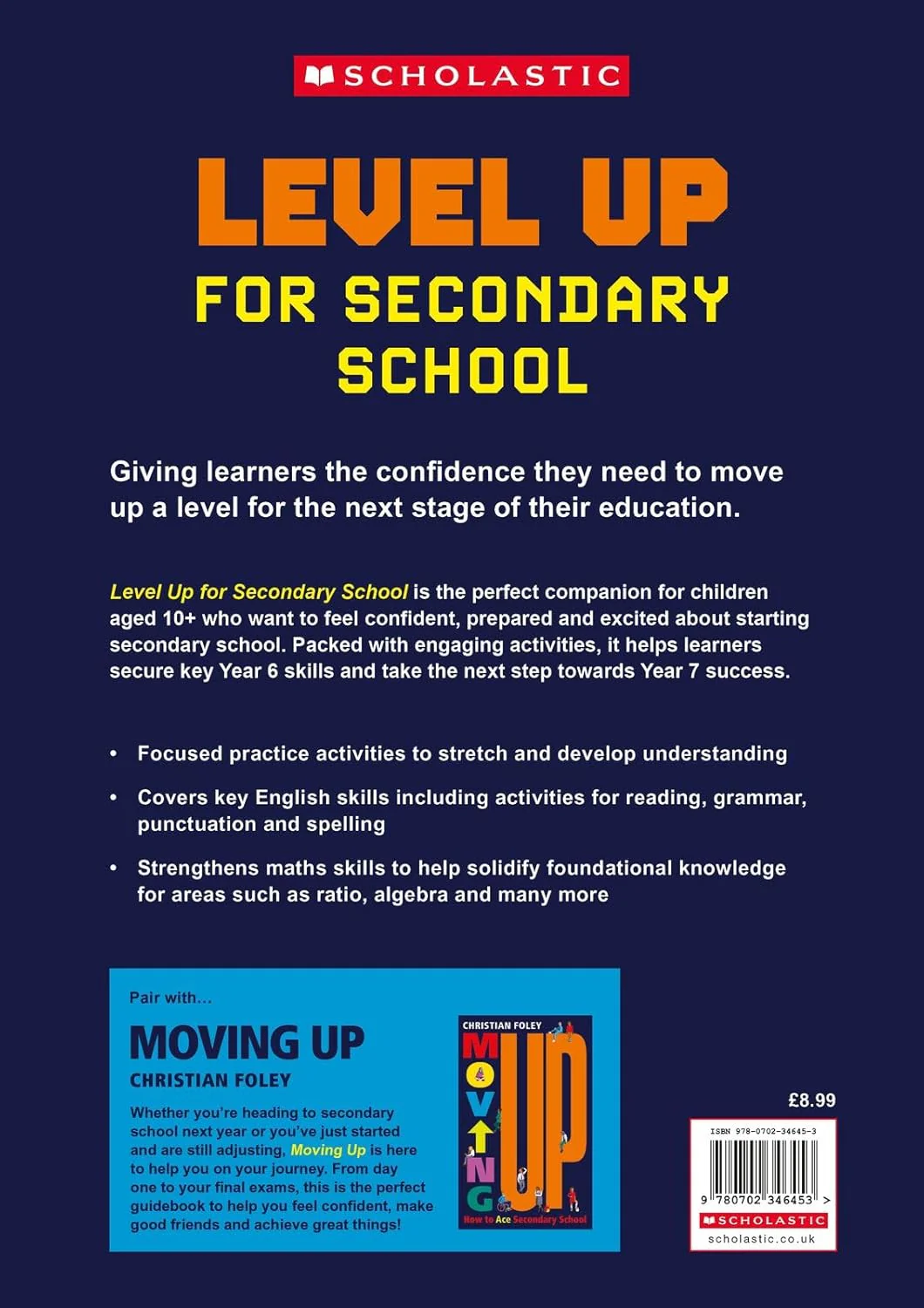 Maths, English and Reading Workbook (Level Up For Secondary School - Image 2