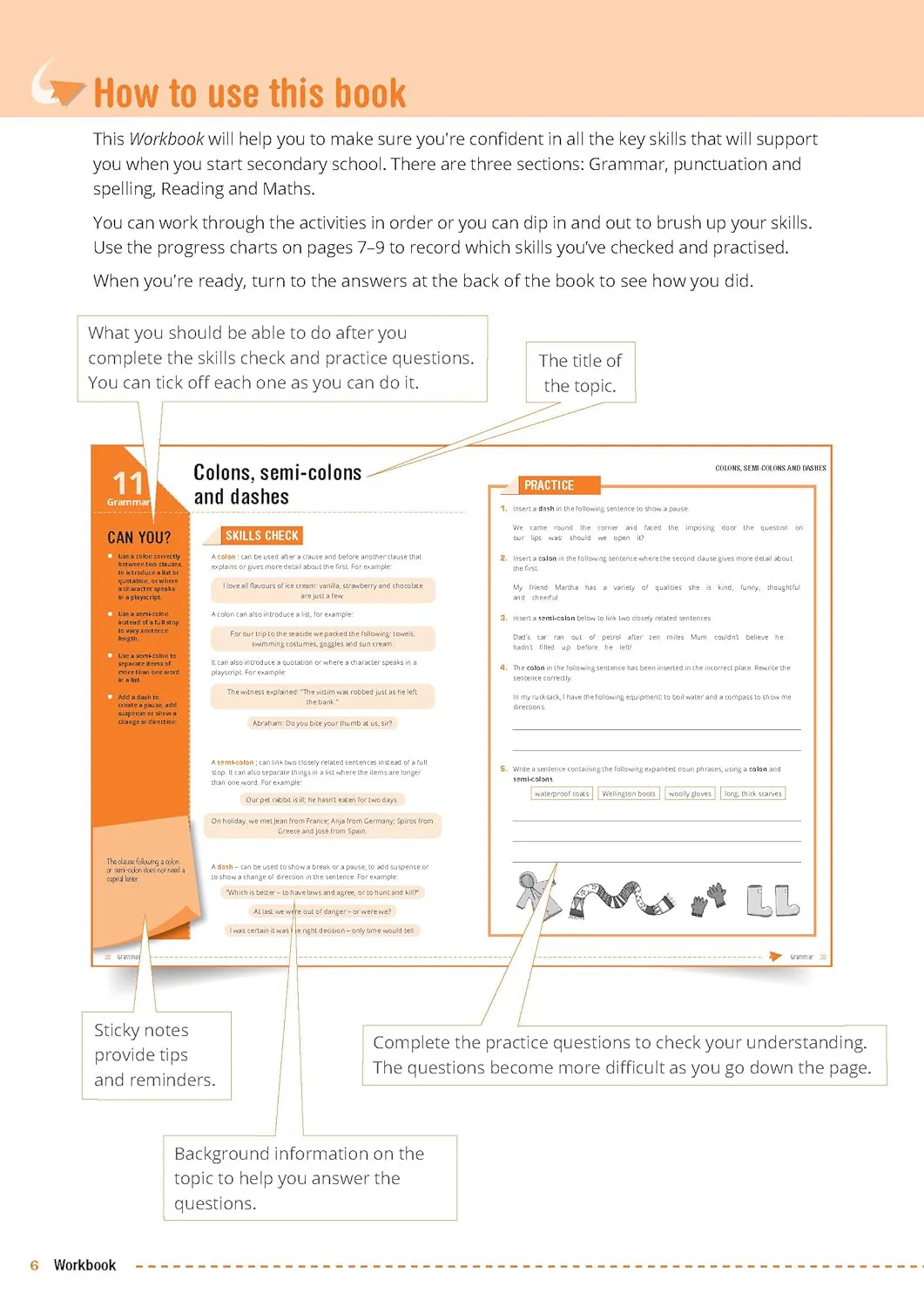 Maths, English and Reading Workbook (Level Up For Secondary School - Image 4