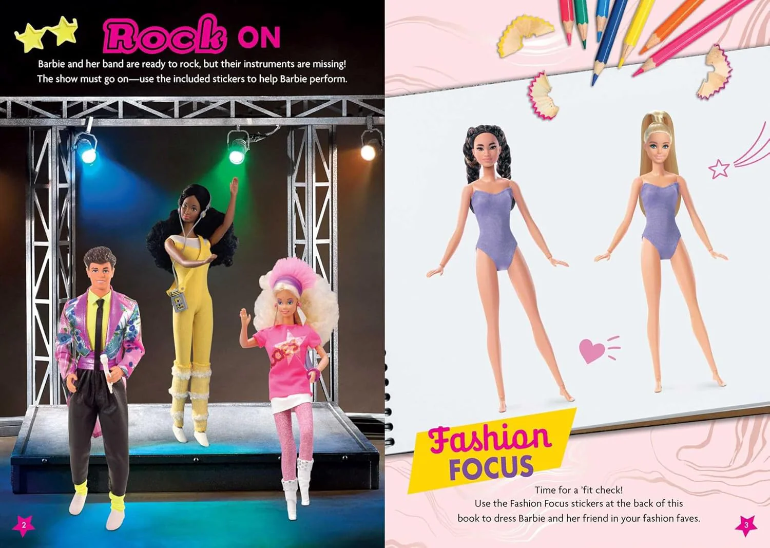 Barbie: Fashion Fun Stickers and Activities: Through the Decades (Barbie Through the Decades - Image 3