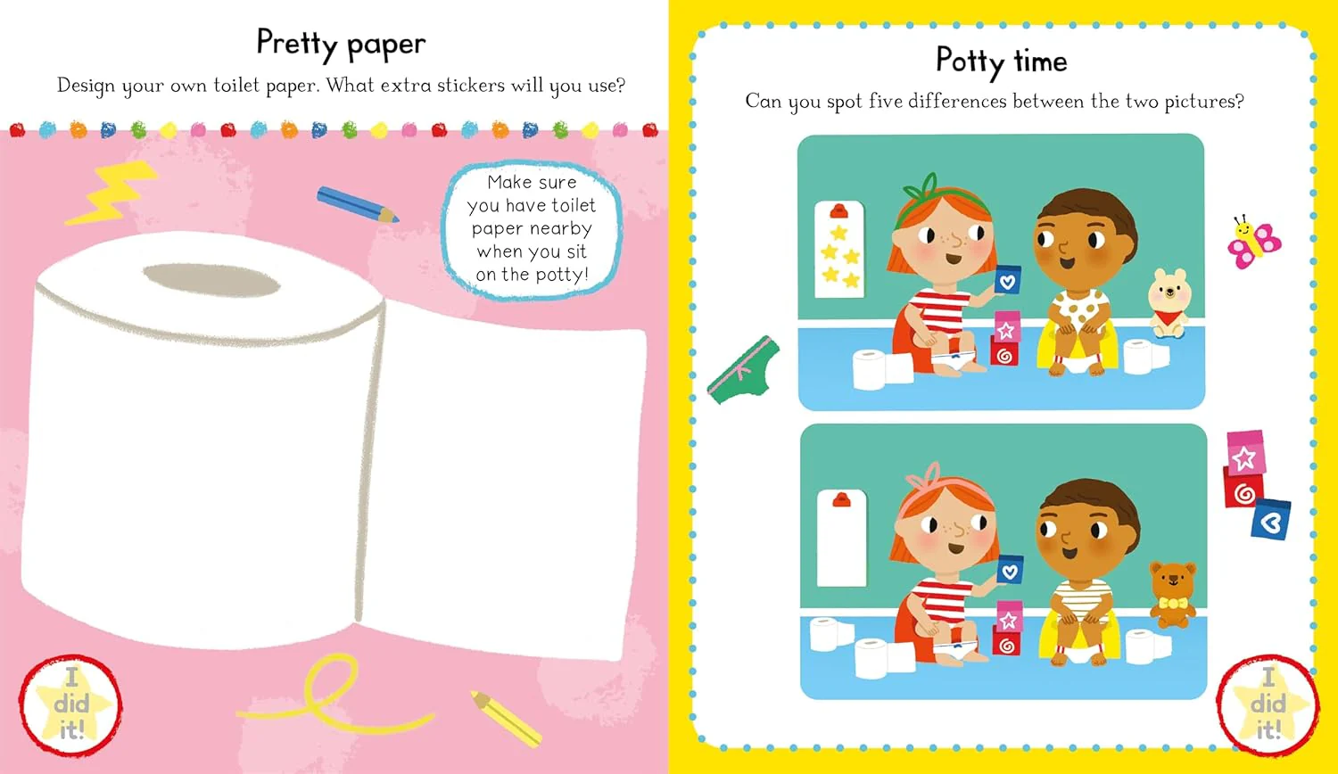 No More Diapers: Perfect for Potty Time, with Over 300 Stickers and a Reward Chart! (Campbell Big Steps - Image 2