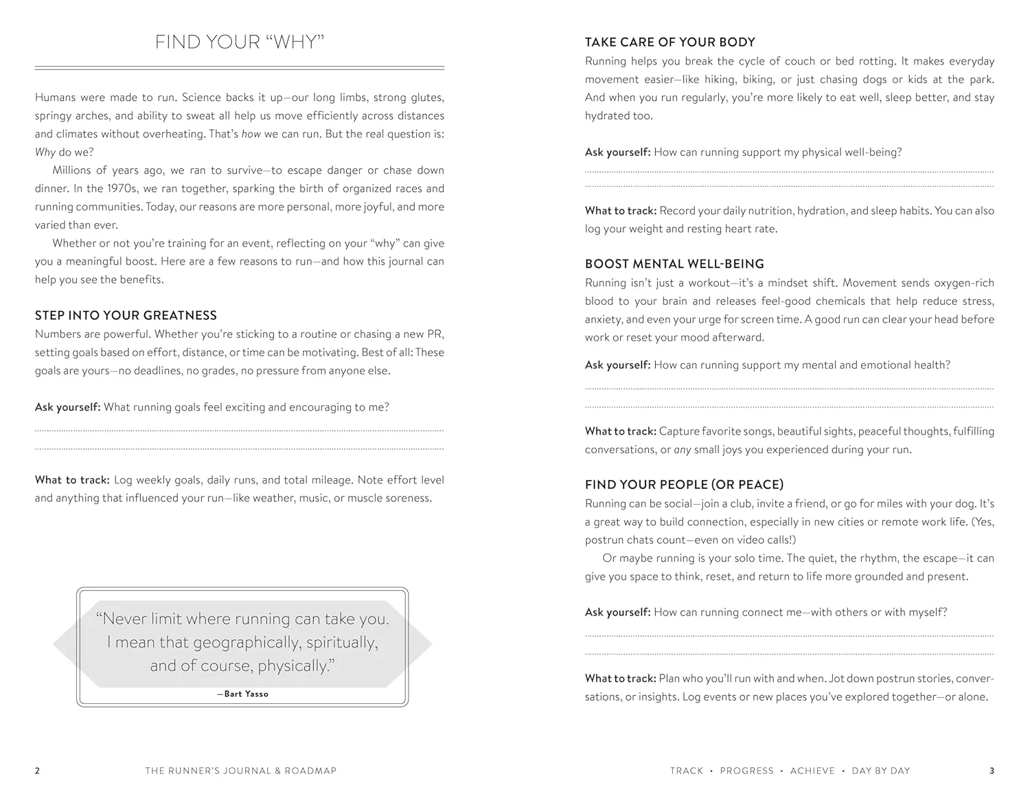 The Runner's Journal & Roadmap: Track. Progress. Achieve. Day by Day. - Image 5