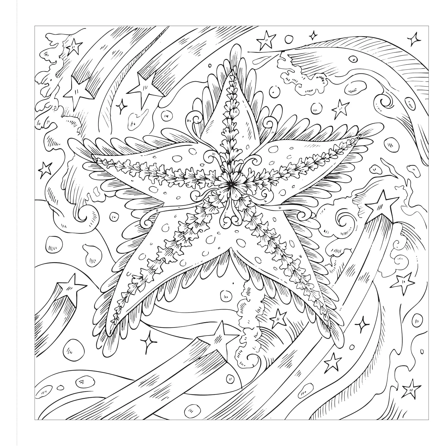 Starcana: Wavesong: A Coloring Book of Moontide Magic - Image 2
