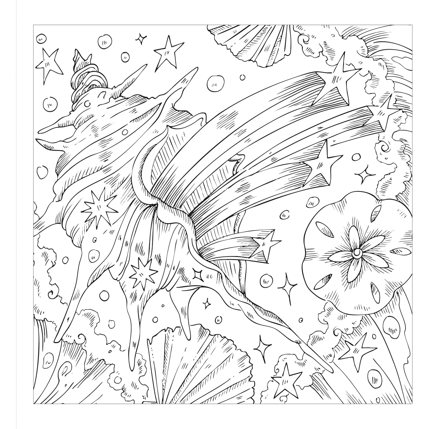 Starcana: Wavesong: A Coloring Book of Moontide Magic - Image 4