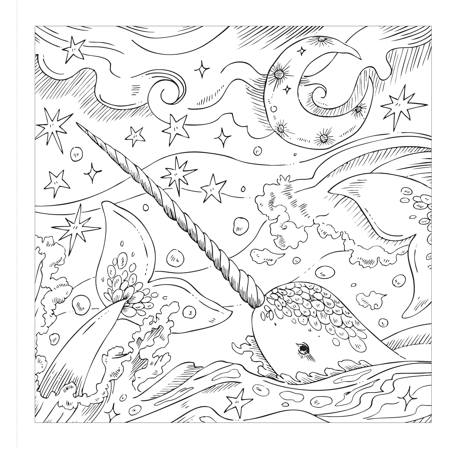 Starcana: Wavesong: A Coloring Book of Moontide Magic - Image 6