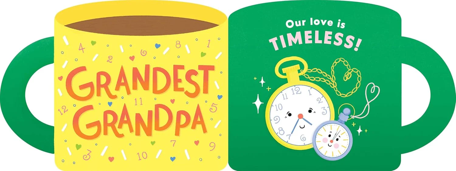 Grandest Grandpa (a Mugs & Kisses Shaped Board Book for Toddlers - Image 4