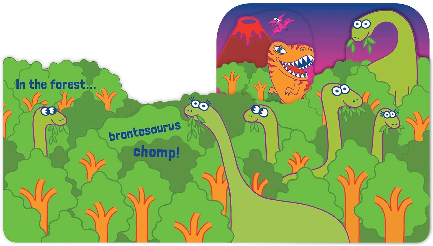 Good Night, Dinos (A Shaped Bedtime Novelty Board Book for Toddlers): A Shaped Bedtime Novelty Board Book for Toddlers (Fluorescent Pop! - Image 3