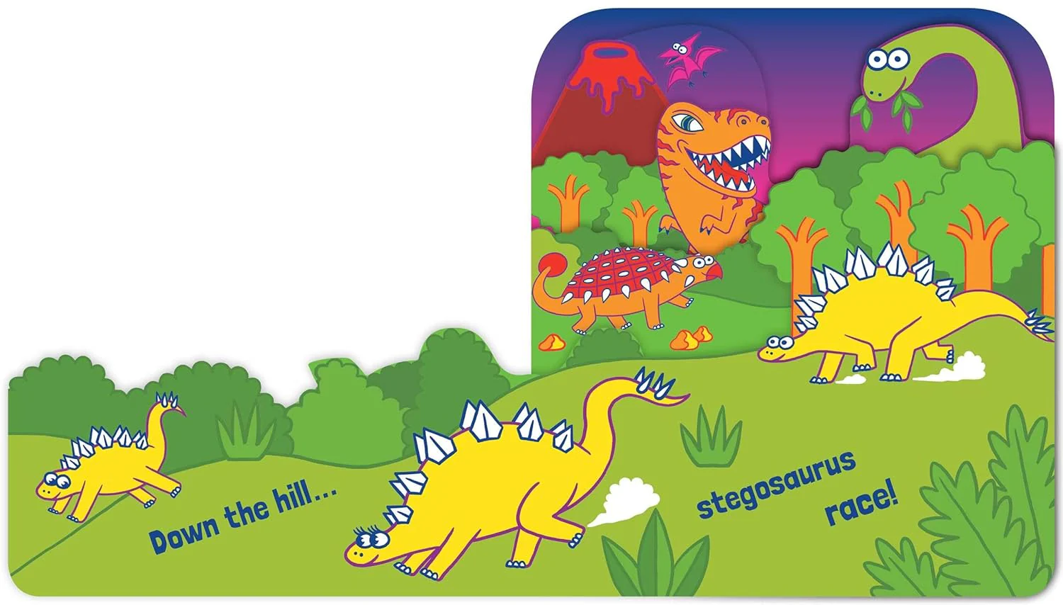 Good Night, Dinos (A Shaped Bedtime Novelty Board Book for Toddlers): A Shaped Bedtime Novelty Board Book for Toddlers (Fluorescent Pop! - Image 5