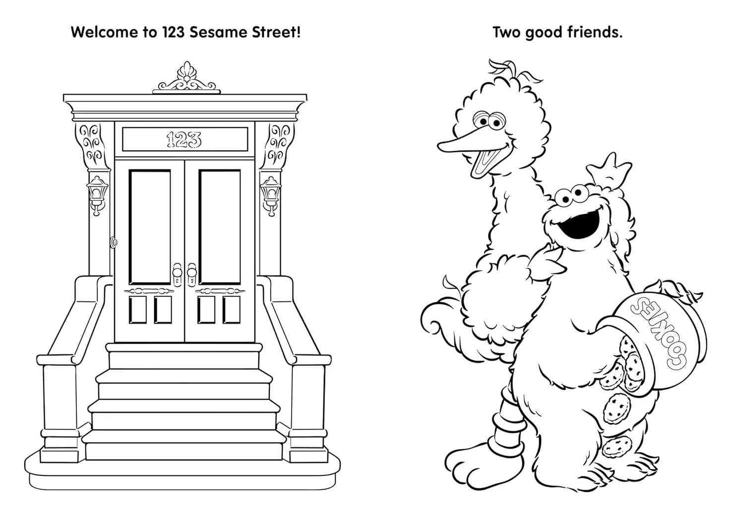 Sesame Street: My First Big Book of Coloring (A Sesame Street Coloring Book for Kids - Image 2