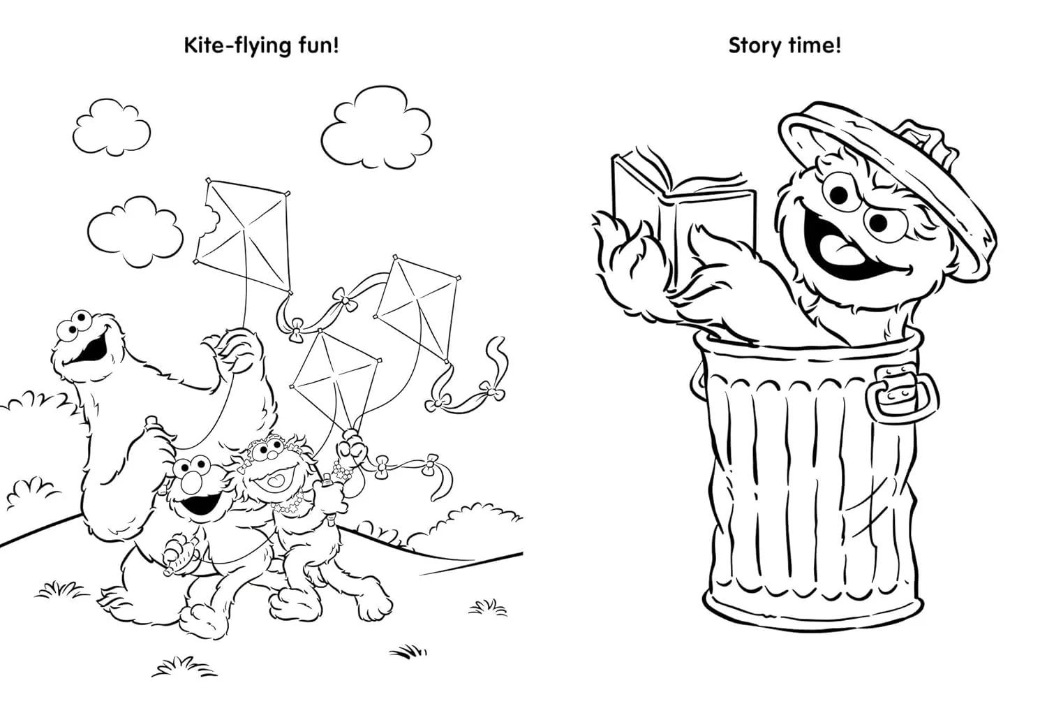 Sesame Street: My First Big Book of Coloring (A Sesame Street Coloring Book for Kids - Image 3